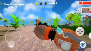 Прохождение пять ночей с Тимохой 5 остров 1 день.