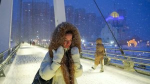 Метель бушует: первый с начала зимы сильный снегопад накрыл Москву