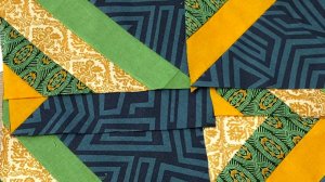 Показываю, как быстро сшить сложный лоскутный блок DIY мастер класс