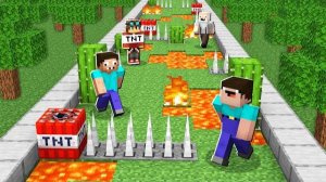 НУБ И ПРО УЧАСТВУЮТ В СОРЕВНОВАНИЯХ МАЙНКРАФТ ! НУБИК В ГОРОДЕ И ТРОЛЛИНГ ЛОВУШКА В MINECRAFT