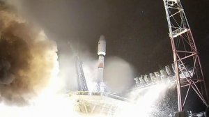 С космодрома Плесецк в Архангельской области успешно стартовала ракета-носитель "Союз-2.1а".
