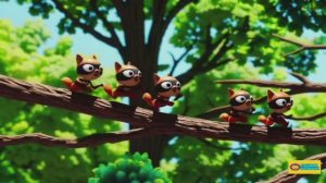 МУЛЬТИКИ ДЛЯ МАЛЫШЕЙ. Белки ниндзя. ПЕСЕНКИ ДЛЯ ДЕТЕЙ.