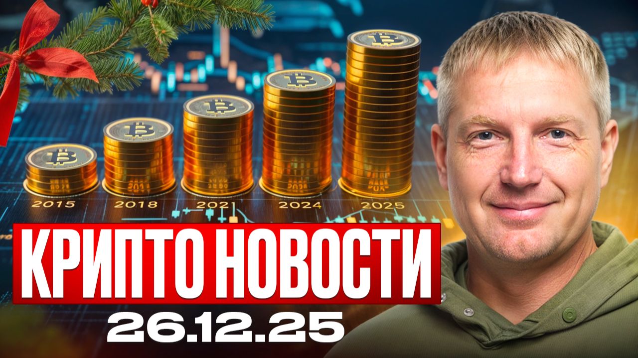 Главные крипто новости 26 ДЕКАБРЯ 2025 смотреть онлайн