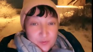 Волшебство первого снега: прогулка