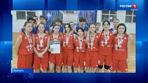 Юные баскетболистки Усинска стали лучшими в Коми