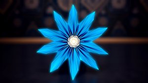 Снежинка из бумаги к новому году