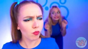 Челлендж с Синей Едой Смешные ситуации с едой от Multi DO Fun Challenge