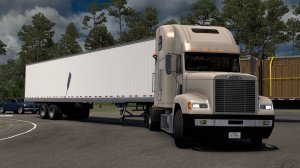 497 / ATS 1.57 / Freightliner FLD / Реальная экономика.