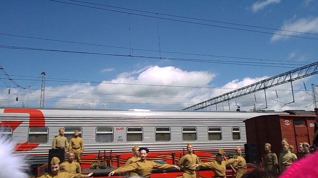 DSCN6912Ретро поезд Победа апрель 2023 г.Невинномысск