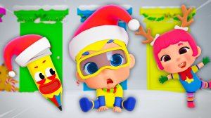 Волшебный Карандаш: Новый год! Прятки с Карапузами DB| D Billions Детские Песни