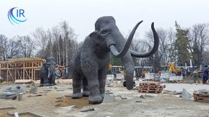 Vie du Donbass - Iougra reconstruit totalement un parc de Makeïevka