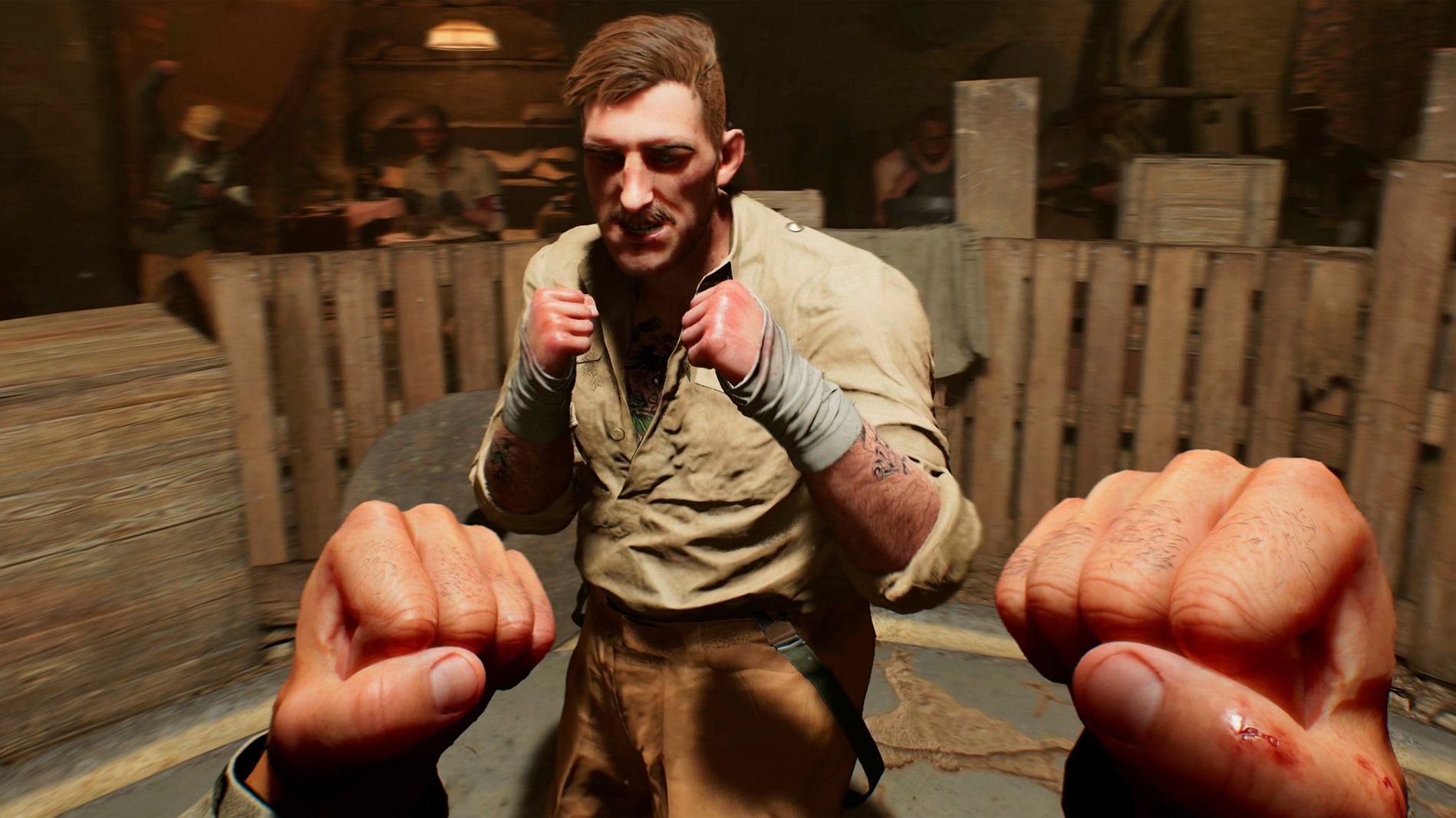 Indiana Jones The Great Circle Индиана Джонс клуб "Лихой боец" Кулачный бой на ринге! смотреть онлайн