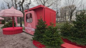 Москва | Новый год | прогулка по Москве | тверской бульвар | Moscow |