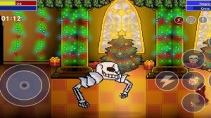 босс санс пройти красного кота (андэртэйл)