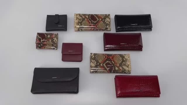 852_кошельки из натуральной кожи_ТМ Poshete смотреть онлайн