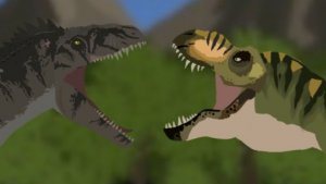 Гиганотозавр vs Бак | Анимация (часть 1)