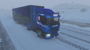 Стрим Суровый По Скользким Снежным Дорогам Euro Truck Simulator 2 Предновогодний Games Streams