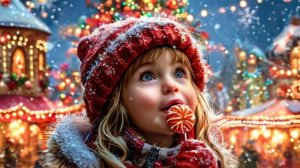 Пусть новый год принесет счастье. С наступающим новым годом. Музыкальная открытка.