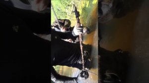 Винтовки на дне реки, раскопки по войне #находкисметаллоискателем