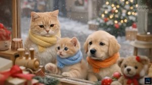 Рождество с котиками [ai сборник]