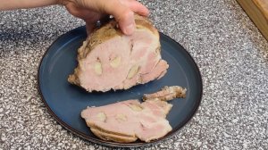 Буженина без духовки: мясная нарезка на праздничный стол