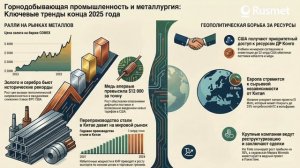 Подкаст - обзор событий в металлургии в мире в декабре 2025