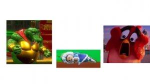 Энгри бердс, марио : Боссы идут к победе