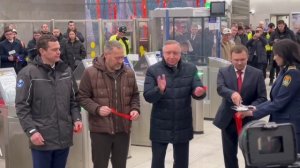🚇В Питере открыли две новые станции метро — «Юго-Западную» и «Путиловскую»