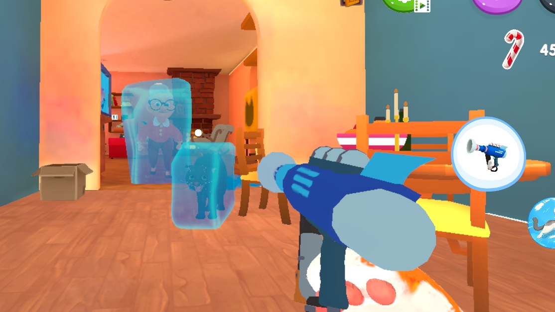 новогоднее обновление кота и бабки