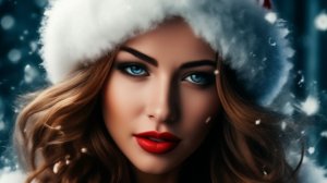 Новый год на пороге! Встречаем деда мороза и Снегурочки. С наступающим. Шикарная музыкальная открытк