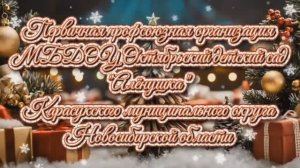 ППО МБДОУ Октябрьского детского сада "Алёнушка" - новый год 2025