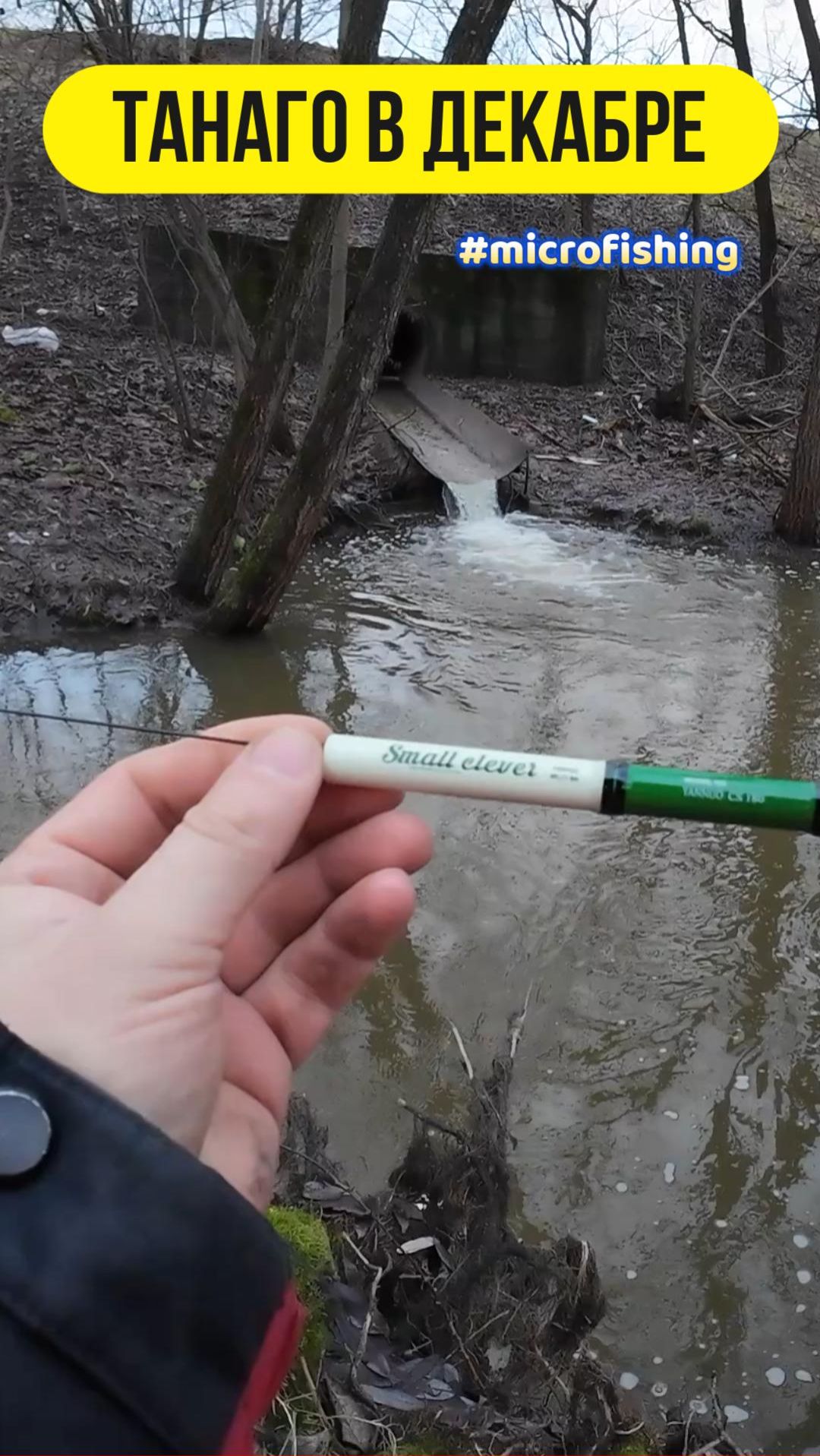 #microfishing  |Tanago & плотва в декабре | смотреть онлайн