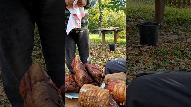 Накоптили мяса. Дегустация вместе с соседями. Отчёт. К? смотреть онлайн