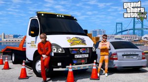 ОПЕРСКАЯ ЕЗДА В GTA 5 - ВЕРНУЛИ ОПЕРСКУЮ ГАЗЕЛЬ ЭВАКУАТОР! ВИТЮ И СЕРЁГУ ЧУТЬ НЕ ПОЙМАЛИ ДПС! ВОТЕР