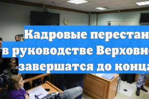 На должность первого зампреда ВС РФ претендует глава уголовной коллегии Давыдов