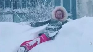 A Белая зима метет, метет..