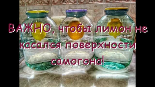 Настойка на самогоне "Лимон висельник" смотреть онлайн