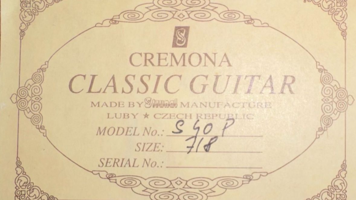 Гитара Cremona S40 P размер 78 - The Gnomes  Ernest Shand 