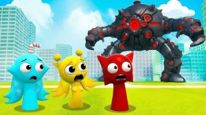 Спрунки нужна помощь против омнидроида