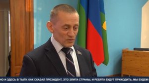 Личный приём, вручение наград. ТК «Первый Советский»