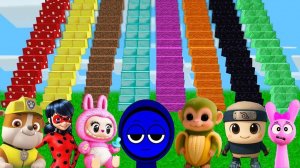 ВЫБЕРИ НОВОЕ ИСПЫТАНИЕ НА ЛЕСТНИЦАХ СПРУНКИ ТУНГ ТУНГ САУР В МАЙНКРАФТ