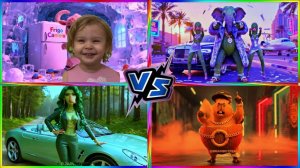 Italian Brainrot x BRAINROT RAP GANGZ! Мультяшный рэп-бунт в Tiles Hop РЕАКЦИЯ