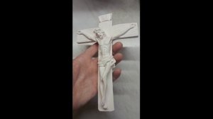 Распятие. (Цвет: оригинальный). Гипс. Ручная работа. / НеМонэ, (nemone)