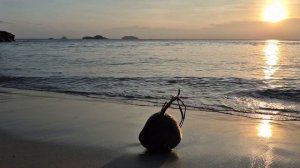 Остроа Ко- Чанг  закат на пляже Кай Бей Релакс