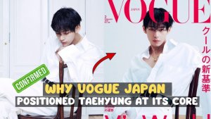 Не только мода — почему Тэхён позиционируется как особенный, по версии VOGUE JAPAN.