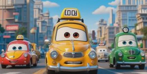 Сияющие машинки мультик