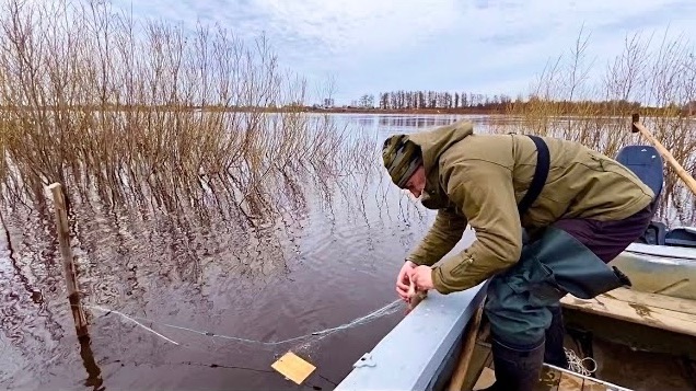 Проверяем сети. Весенняя охота на уток. Рыбалка и охота на Крайнем севере смотреть онлайн