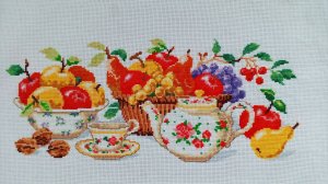 Вышивка"Полдник"