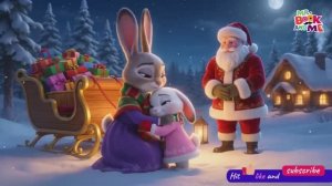 Santa and the Little Rabbit 🎅🐇 _ English Moral Stories _ Bedtime Stories