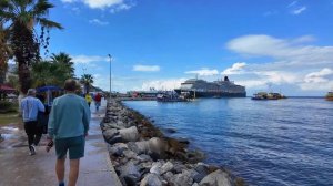 Кушадасы прогулка по старому городу базару порту и побережью 🌊🏘️✨